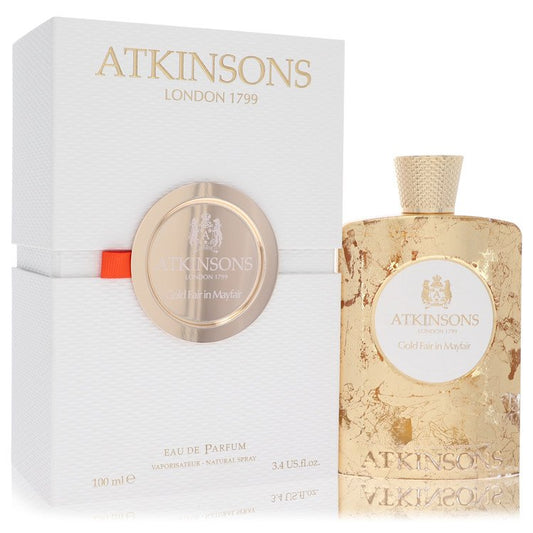Atkinsons Gold Fair In Mayfair by Atkinsons - Eau De Parfum Spray (Unisex) 3.4 oz