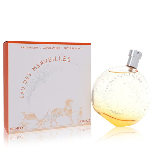Eau Des Merveilles by Hermes - Eau De Toilette Spray 3.4 oz