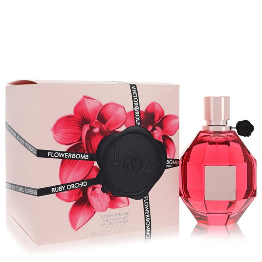 Flowerbomb Ruby Orchid by Viktor & Rolf - Eau De Parfum Spray 3.4 oz