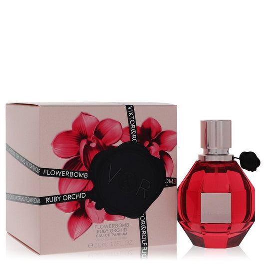Flowerbomb Ruby Orchid by Viktor & Rolf - Eau De Parfum Spray 1.69 oz