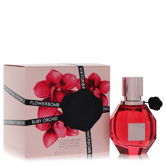 Flowerbomb Ruby Orchid by Viktor & Rolf - Eau De Parfum Spray 1 oz