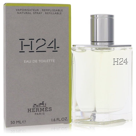 H24 by Hermes - Eau De Toilette Refillable Spray (Mens) 1.6 oz