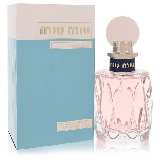 Miu Miu L'eau Rosee by Miu Miu - Eau De Toilette Spray 3.4 oz