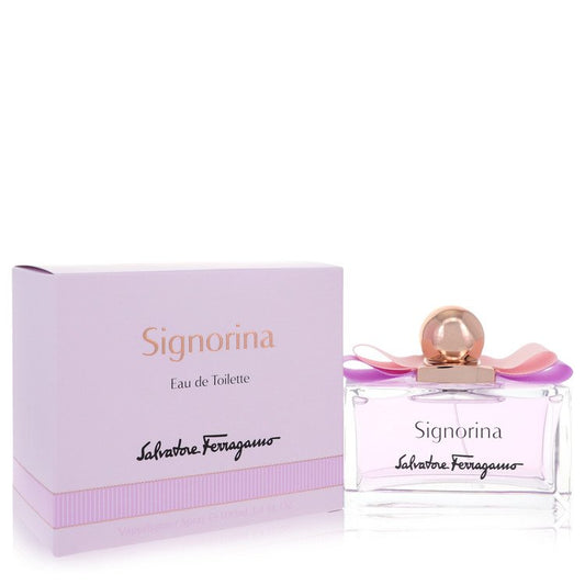 Signorina by Salvatore Ferragamo - Eau De Toilette Spray 3.4 oz
