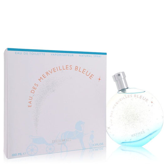 Eau des Merveilles Bleue by Hermes - Eau De Toilette Spray 3.4 oz