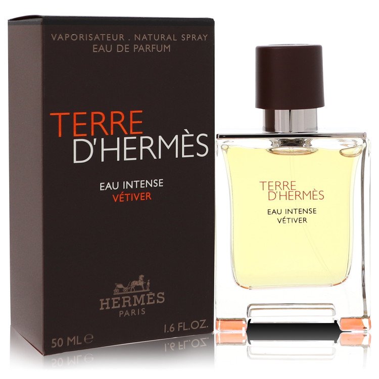 Terre D'hermes Eau Intense Vetiver by Hermes - Eau De Parfum Spray 1.7 oz