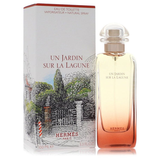 Un Jardin Sur La Lagune by Hermes - Eau De Toilette Spray 3.3 oz
